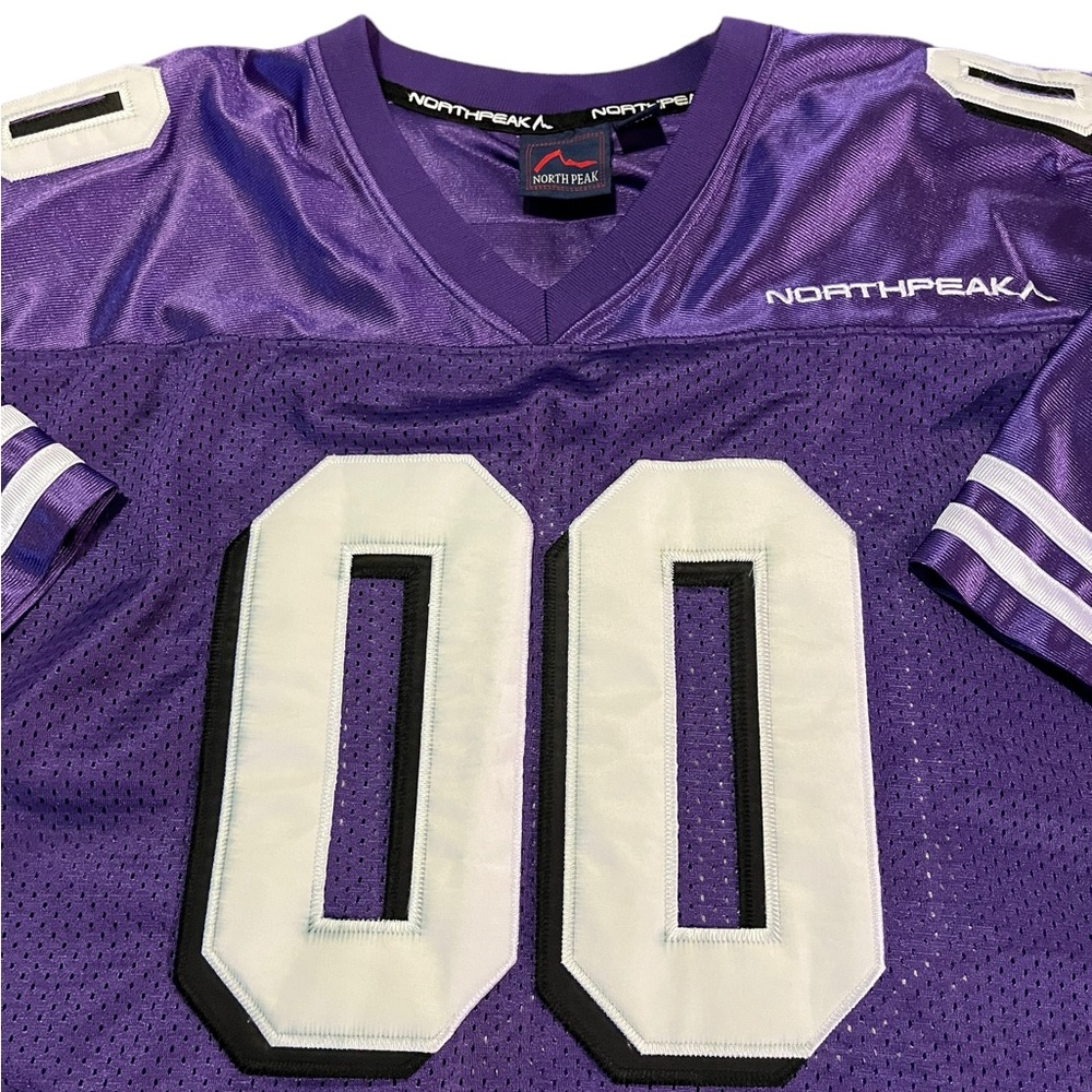 Northpeak Purple Football #00 Jersey | Men's 2XL - Picture 2 of 6